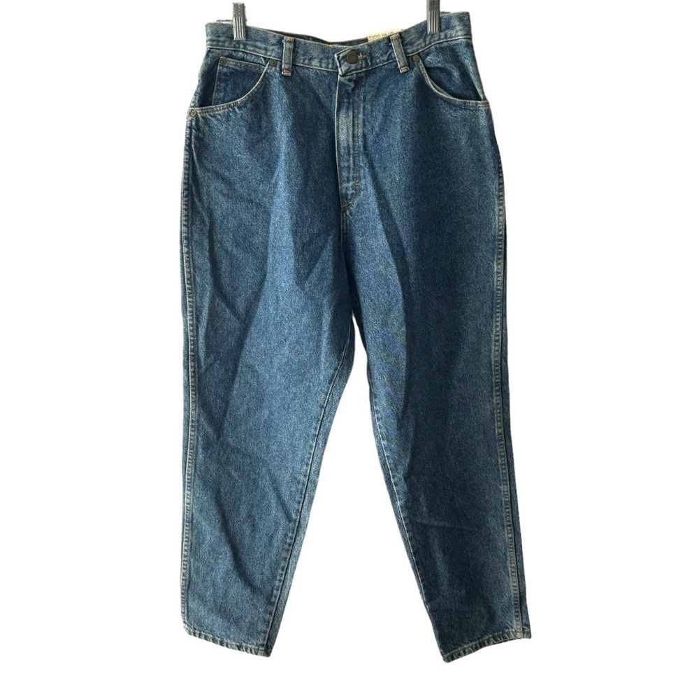 VTG‎ Deadstock Wrangler Mom Jean Stone Wash size 16 x 30